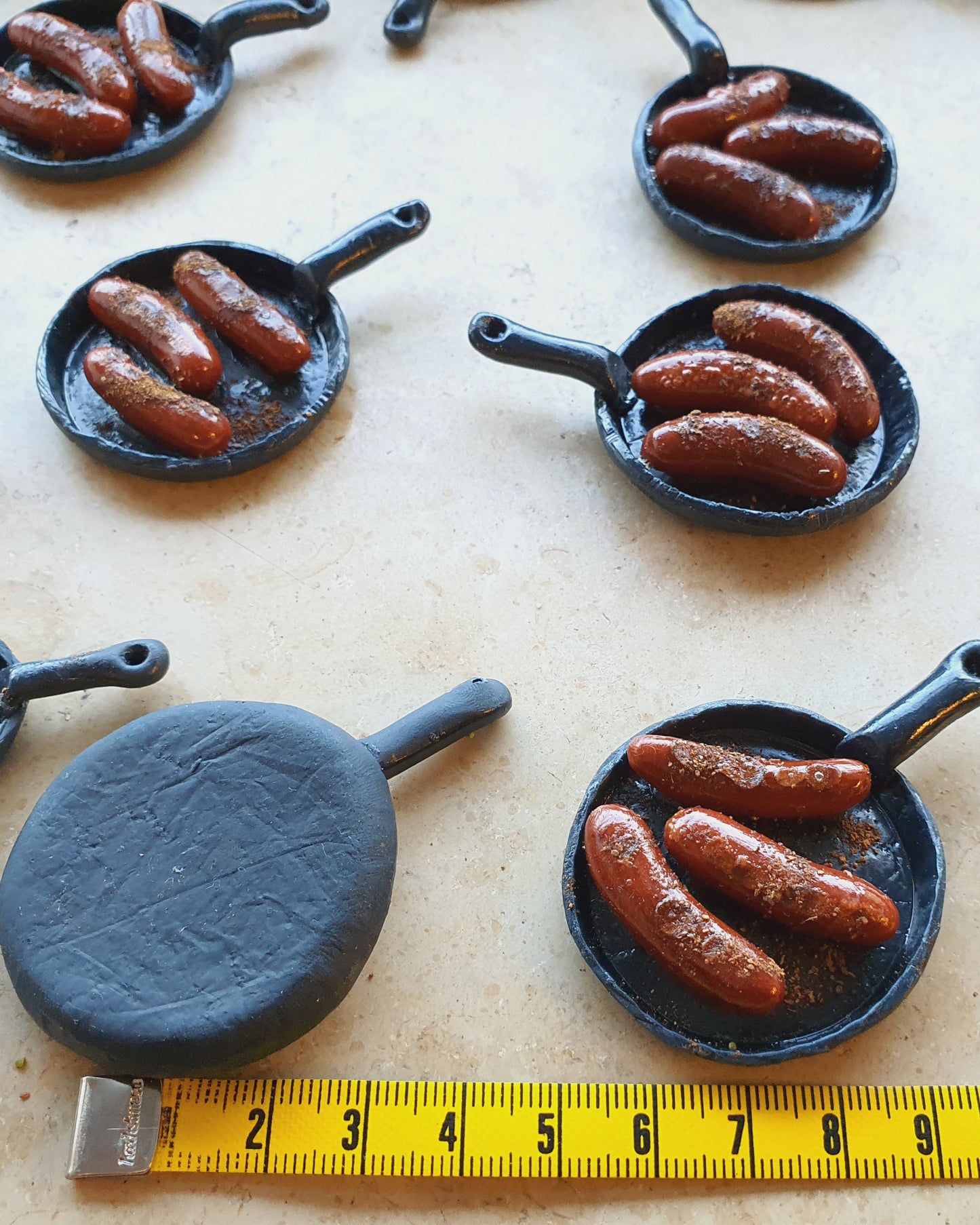 Bratwurstpfanne mit / ohne Kühlschrankmagnet