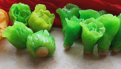 Salat/Salatkopf als Miniaturen