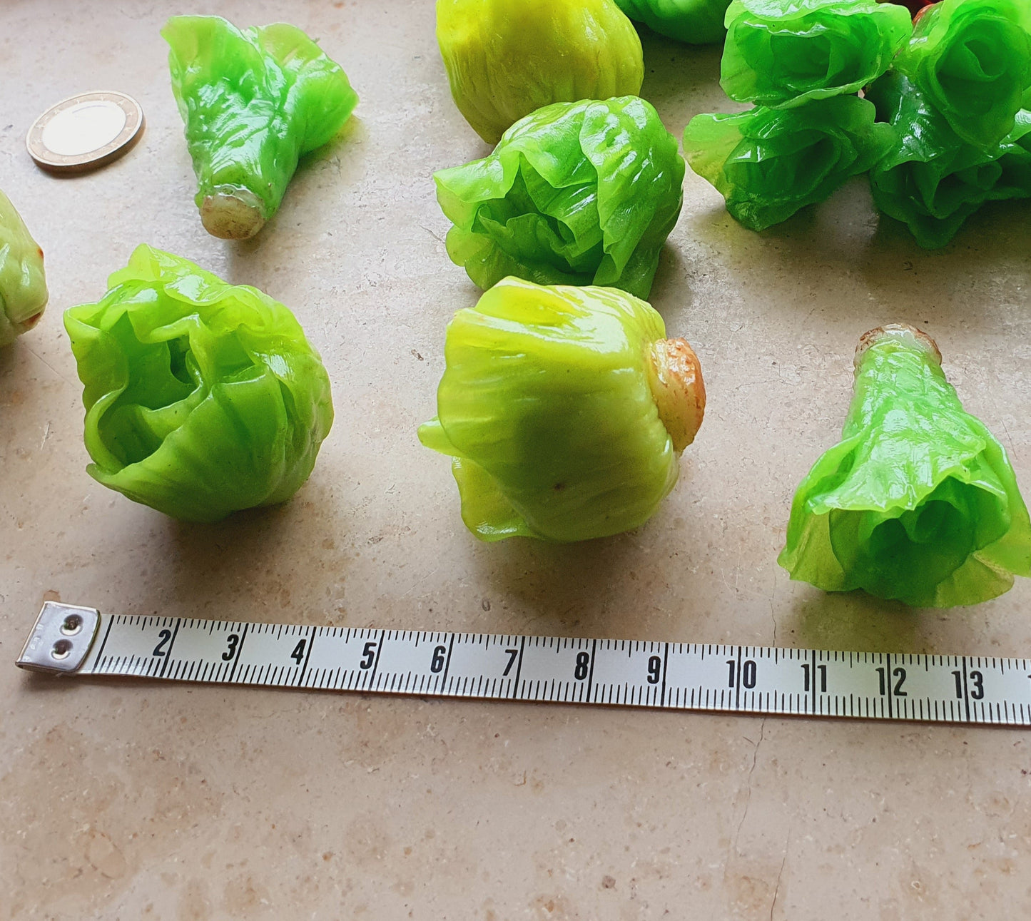 Salat/Salatkopf als Miniaturen