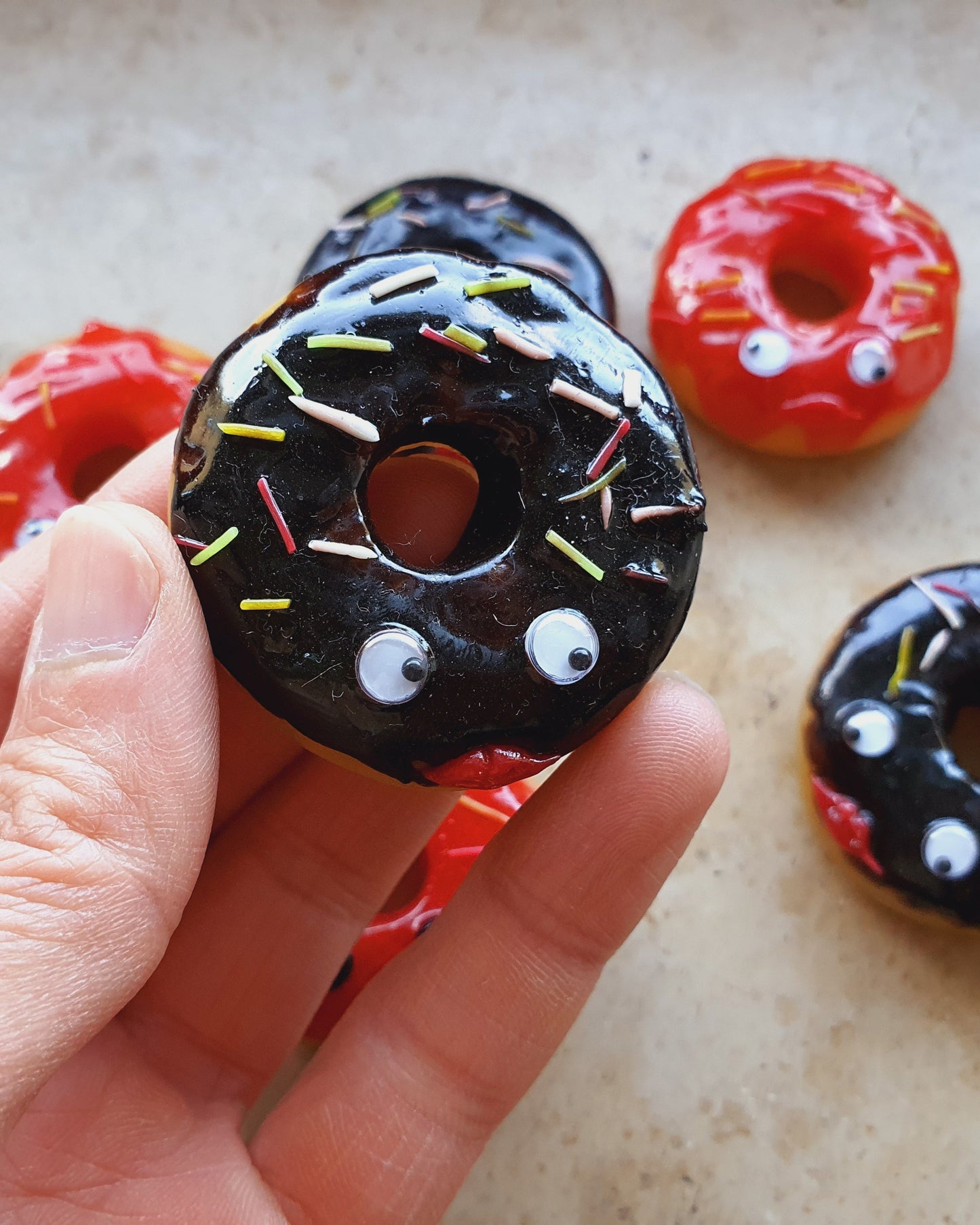 Donut Spielzeug-Lebensmittelattrappen