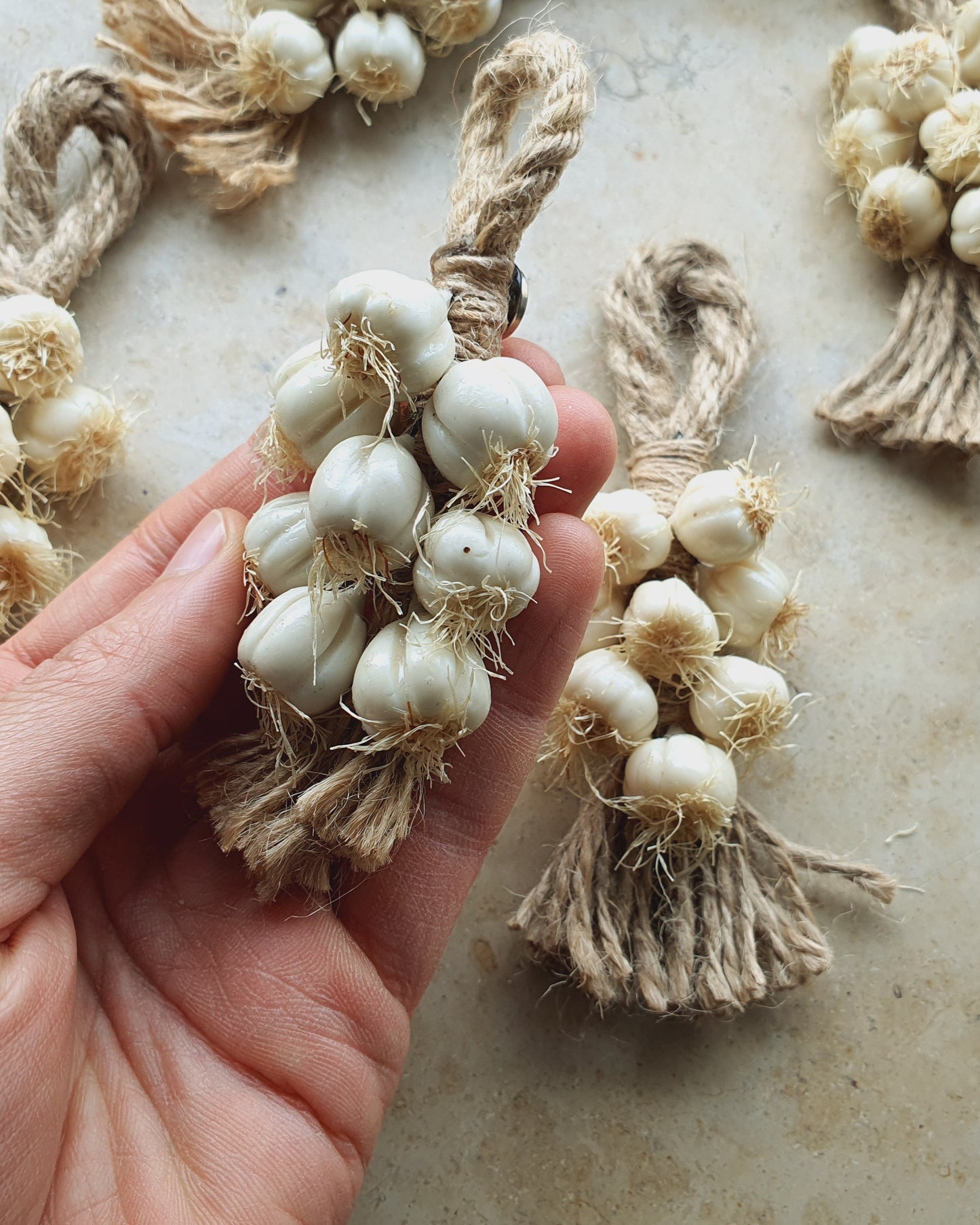 Knoblauch/Maiskolben mit/ohne Kühlschrankmagnet