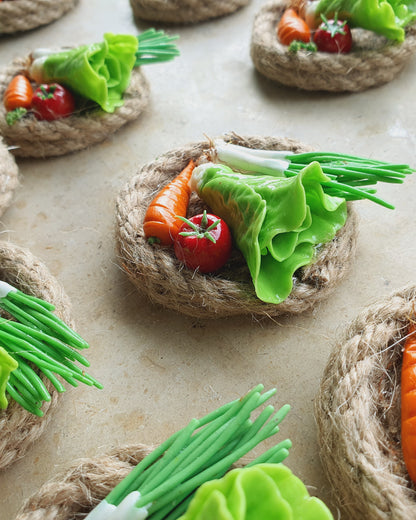 Salatschale mit Kühlschrankmagnet