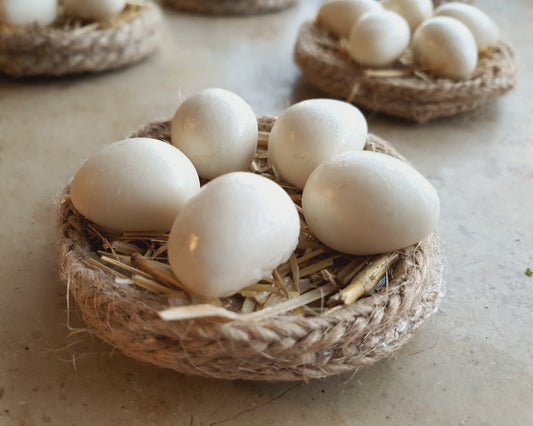 Eierschale mit Kühlschrankmagnet