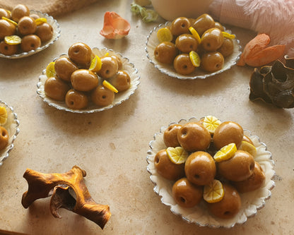 Fake Oliven/Oliven Tapas mit/ohne Kühlschrankmagnet