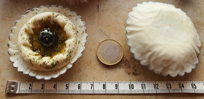 Joghurt/Labneh -Tapas mit/ohne Kühlschrankmagnet