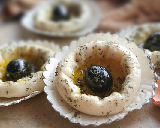 Joghurt/Labneh -Tapas mit/ohne Kühlschrankmagnet