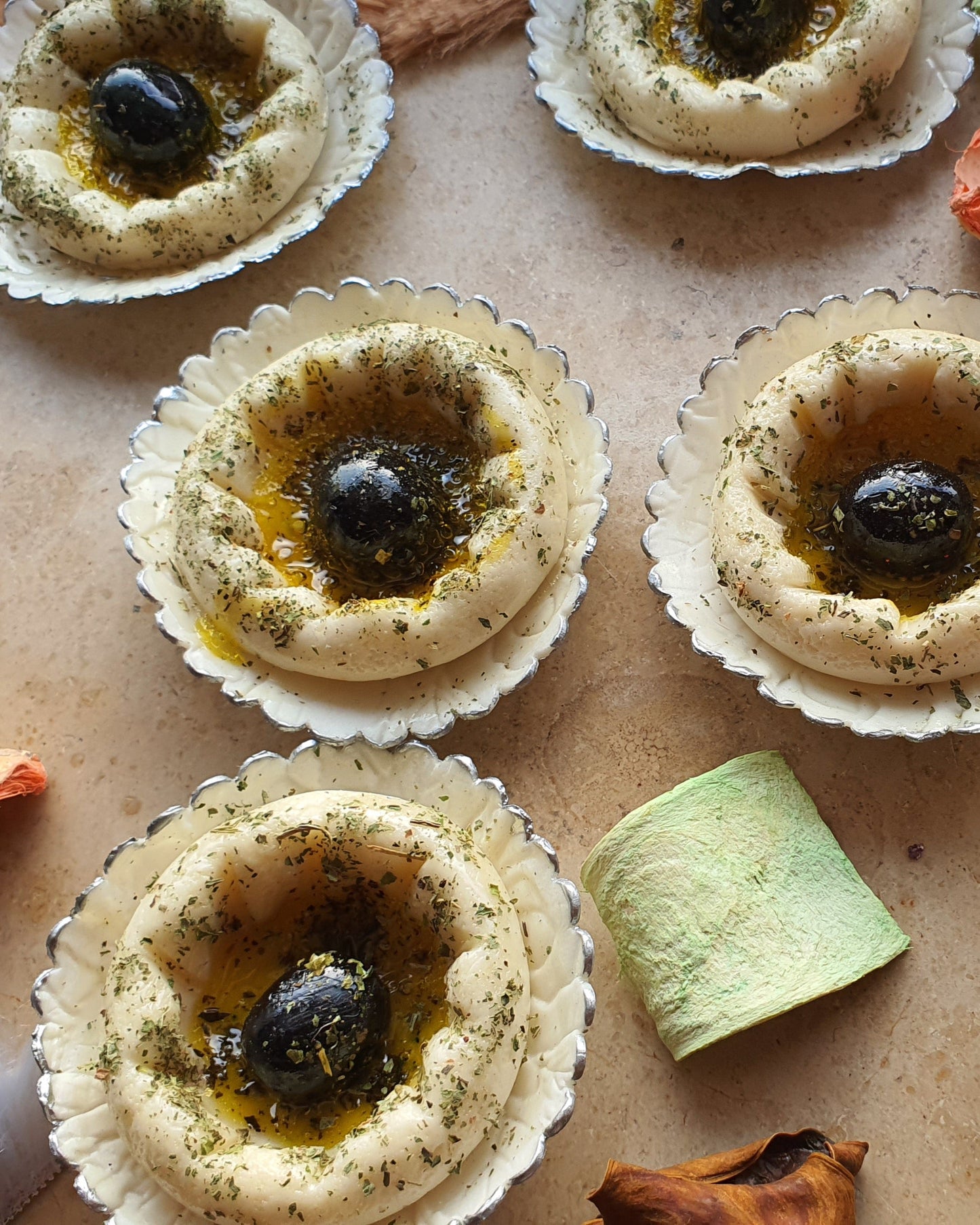 Joghurt/Labneh -Tapas mit/ohne Kühlschrankmagnet