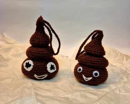 Gehäkelter Poop-Anhänger