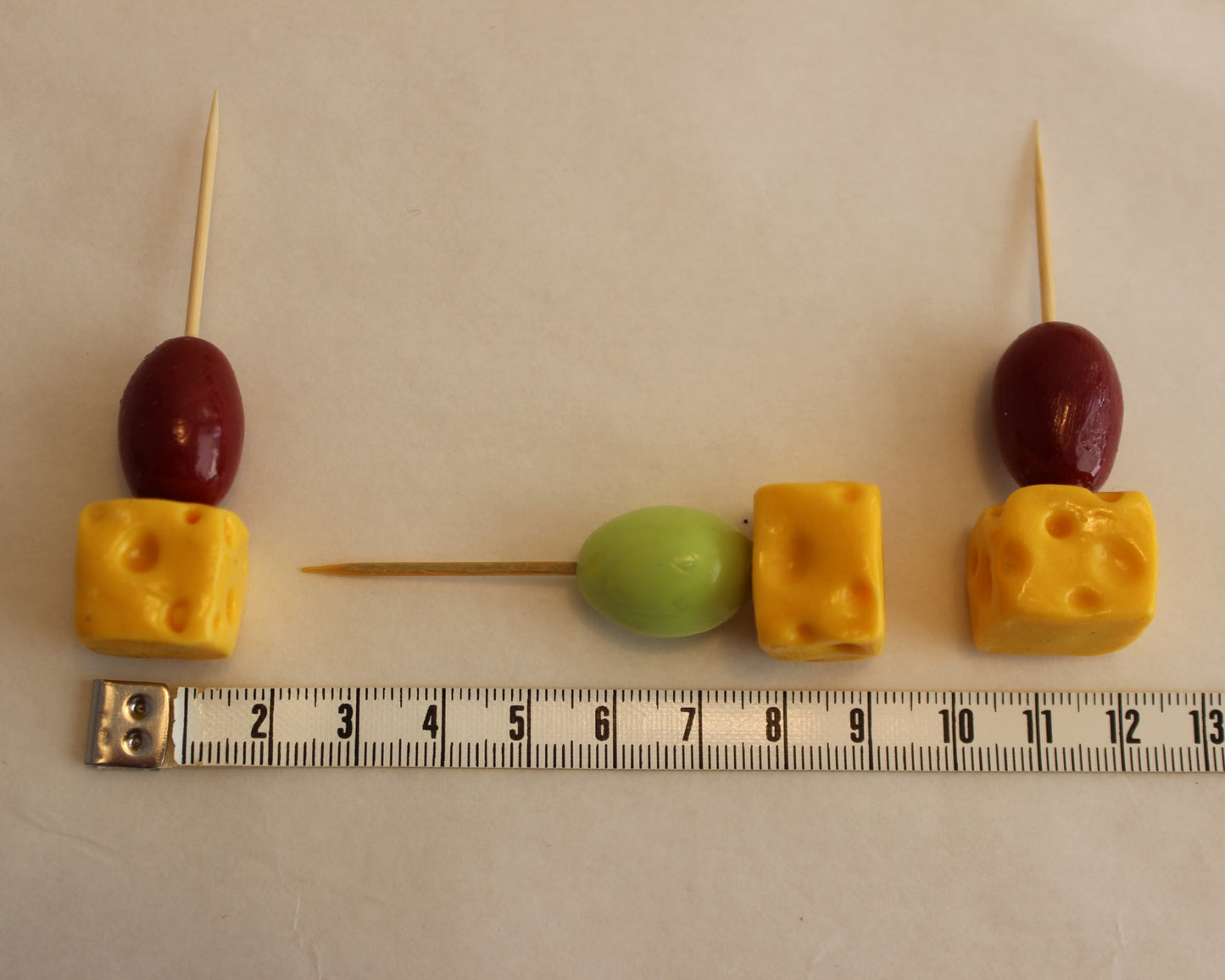 Käse Trauben Spieße, Fake Fingerfood