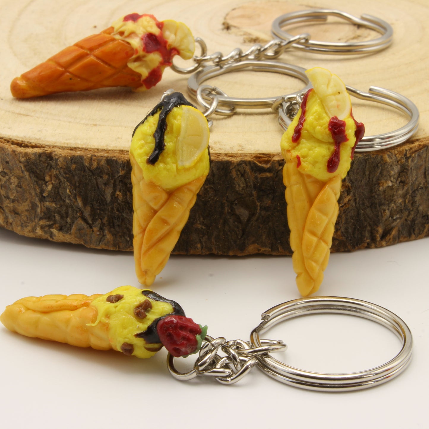 Eiswaffel Miniatur Anhänger