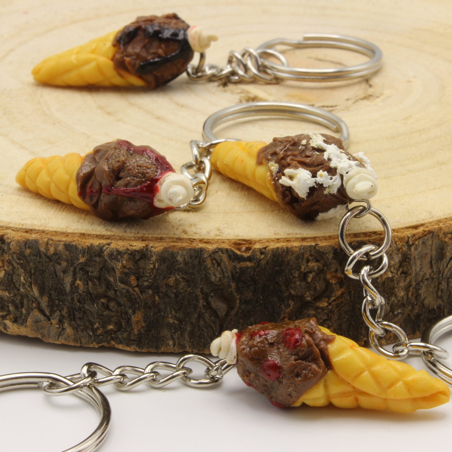 Eiswaffel Miniatur Anhänger