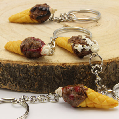 Eiswaffel Miniatur Anhänger