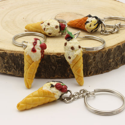 Eiswaffel Miniatur Anhänger