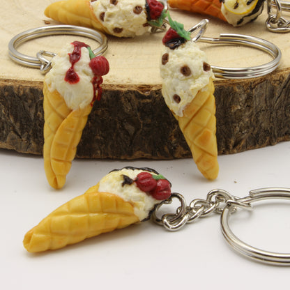 Eiswaffel Miniatur Anhänger