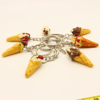 Eiswaffel Miniatur Anhänger