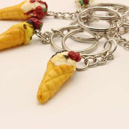 Eiswaffel Miniatur Anhänger