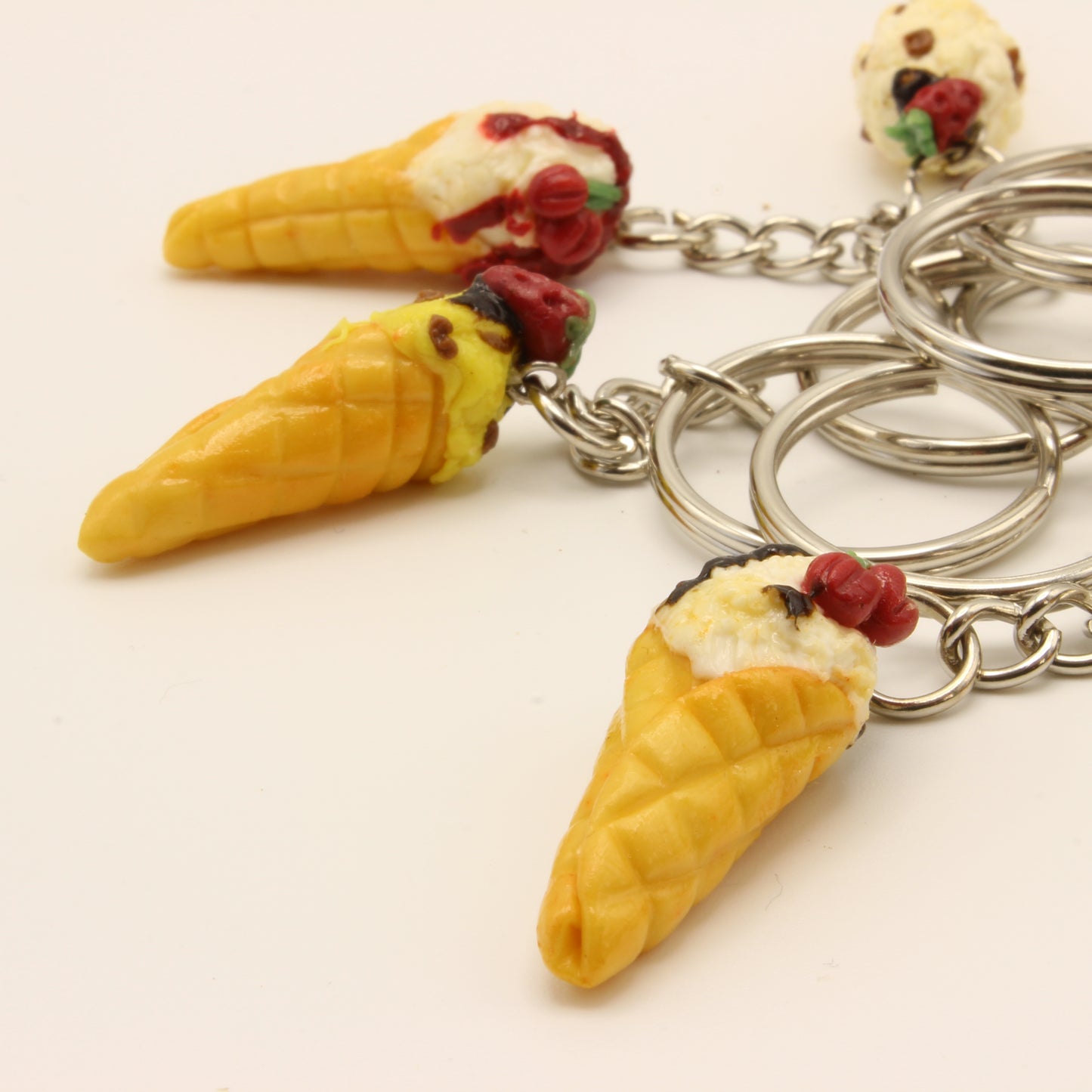 Eiswaffel Miniatur Anhänger