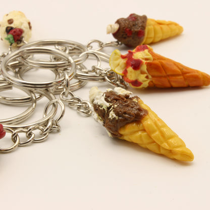 Eiswaffel Miniatur Anhänger