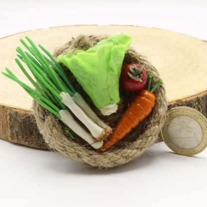 Salatschale mit Kühlschrankmagnet