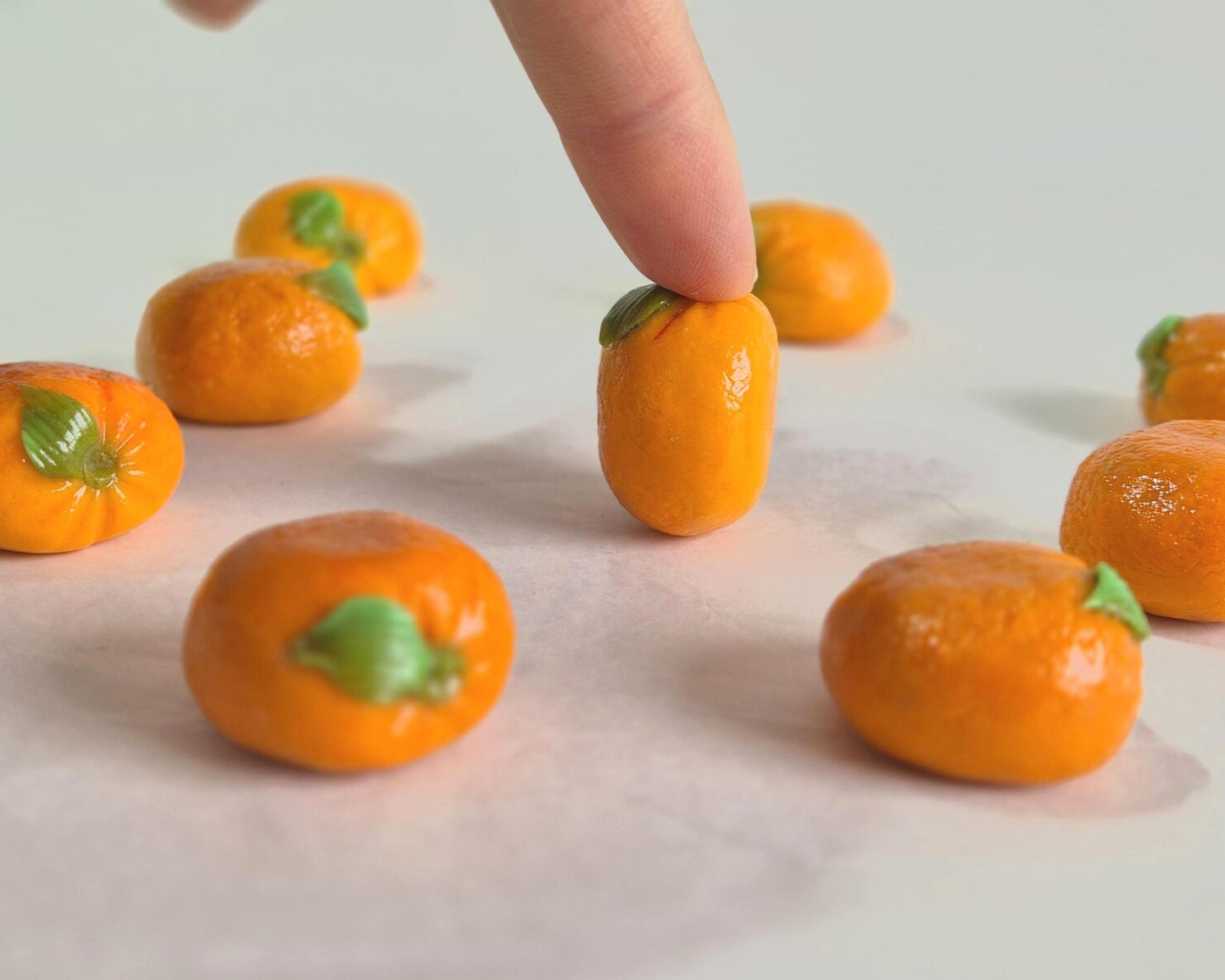 Orange mit / ohne Kühlschrankmagnet