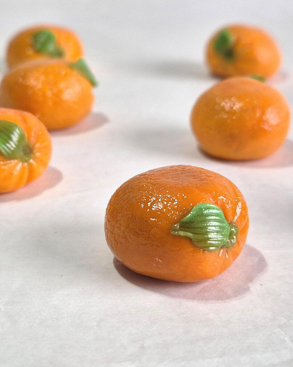 Orange mit / ohne Kühlschrankmagnet