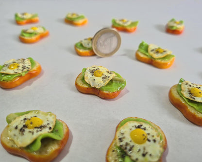 Spiegelei auf Brot mit/ohne Kühlschrankmagnet