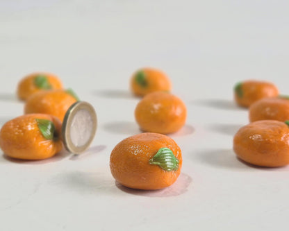 Orange mit / ohne Kühlschrankmagnet