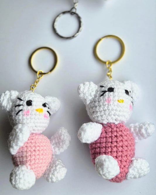 Gehäkelter Mini Teddy-Anhänger