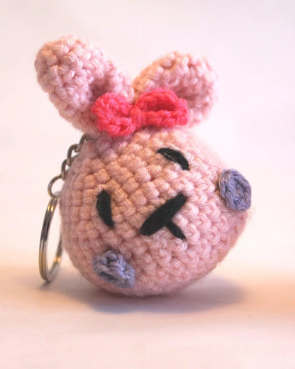 Gehäkelter Hase-Anhänger