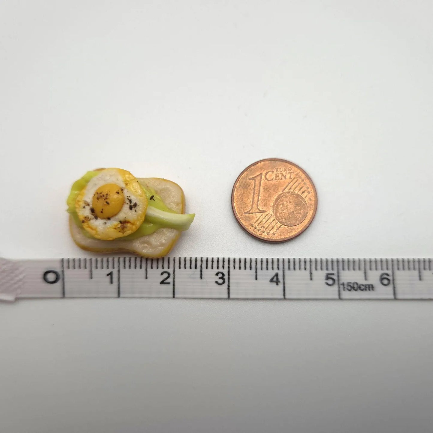 Spiegelei auf Brot mit/ohne Kühlschrankmagnet